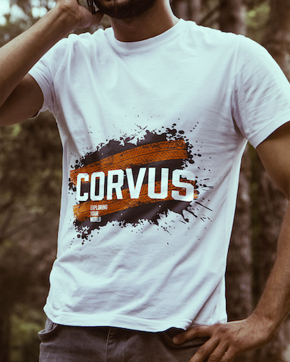 Camiseta CORVUS Merchandising