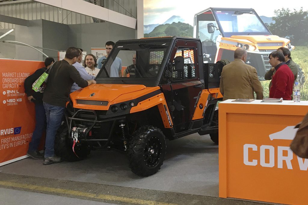 STAND CORVUS UTV EIMA